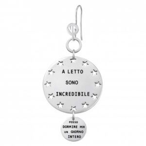 Nomination collana Messaggiamo mono orecchino a letto sono incredibile