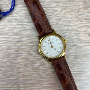 OROLOGIO PHILIP WATCH MARRONE IN PELLE DORATO NUOVO DA UOMO