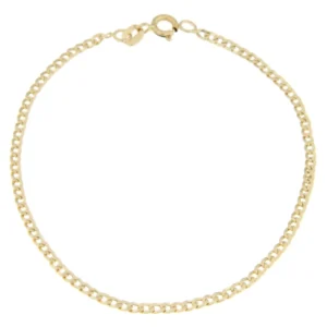 Bracciale bimbi groumette oro giallo 18kt
