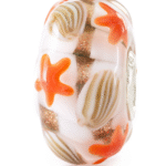 trollbeads onda dopo onda beads tglbe-20462 vetro argento 925 edizione limitata nuovo