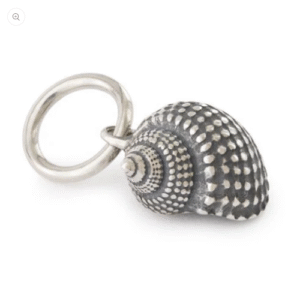 trollbeads pendente conchiglia argento 925 ciondolo tagbe-30206