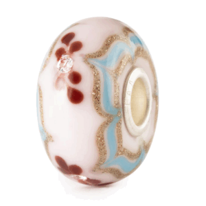 luce di petali di rugiada trollbeads day beads edizione limitata vetro zirconi nuovo