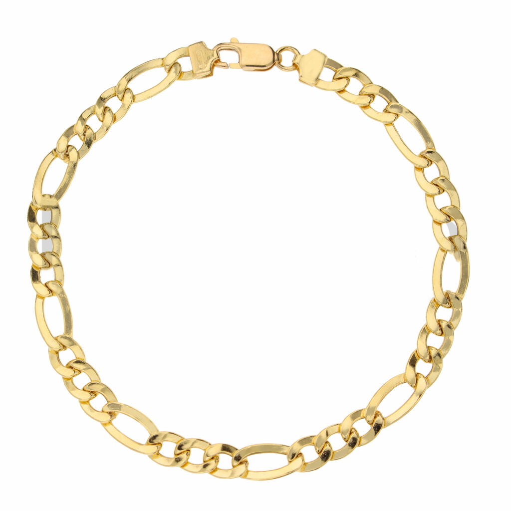 maglia 3+1 bracciale oro 18 kt